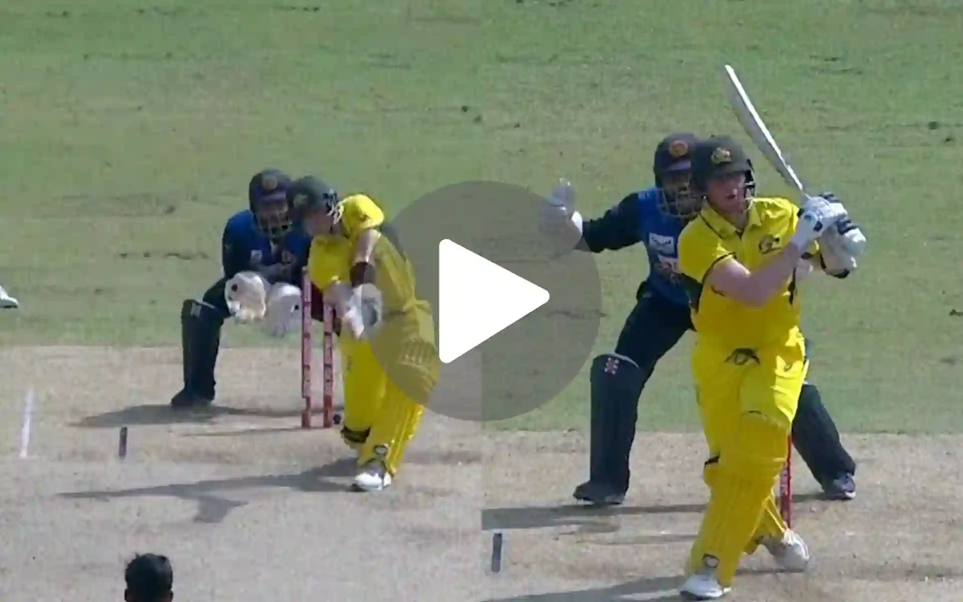 [Watch] Steve Smith Plays Most Awful Shot Of His Life! Wellalage Cleans Up Aussie Great
